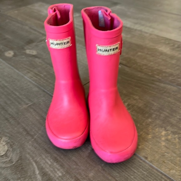 Hunter Shoes Well Loved Hunter Rain Boots 7 Poshmark
